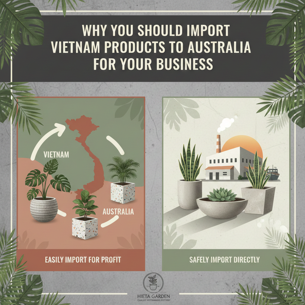 Safely import vietnam products to australia Directly