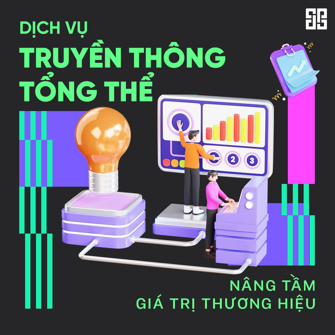 Truyền thông tổng thể là việc kết nối mọi hoạt động tiếp thị để tạo ra một bức tranh tổng thể về thương hiệu trong tâm trí khách hàng