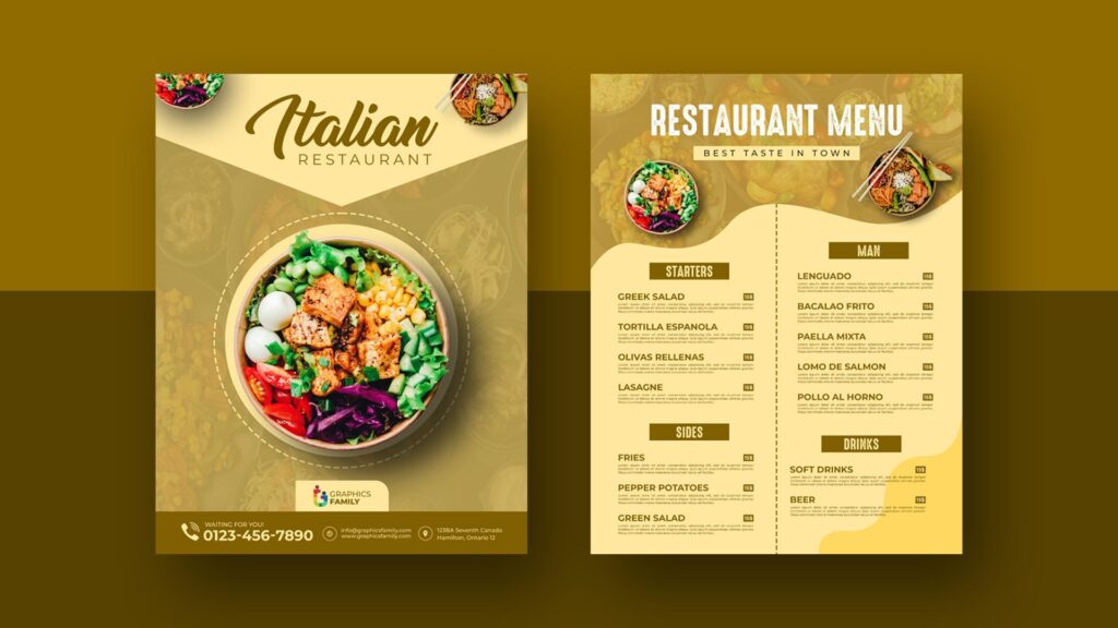 Design a student drink shop menu for only 1 million