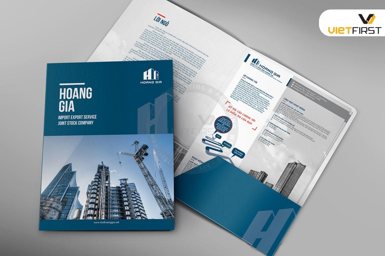 Thiết kế hồ sơ năng lực đẹp – Ấn tượng ngay từ cái nhìn đầu tiên