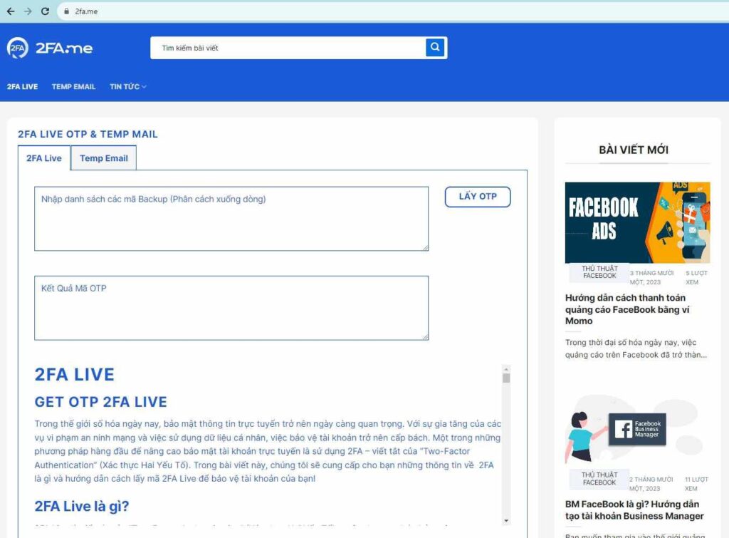 5 bước bật 2FA Facebook bảo vệ tài khoản khỏi hacker