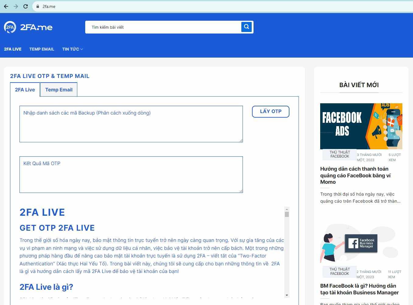5 步开启Facebook 2FA，保护账户免受黑客攻击- DPS.MEDIA JSC