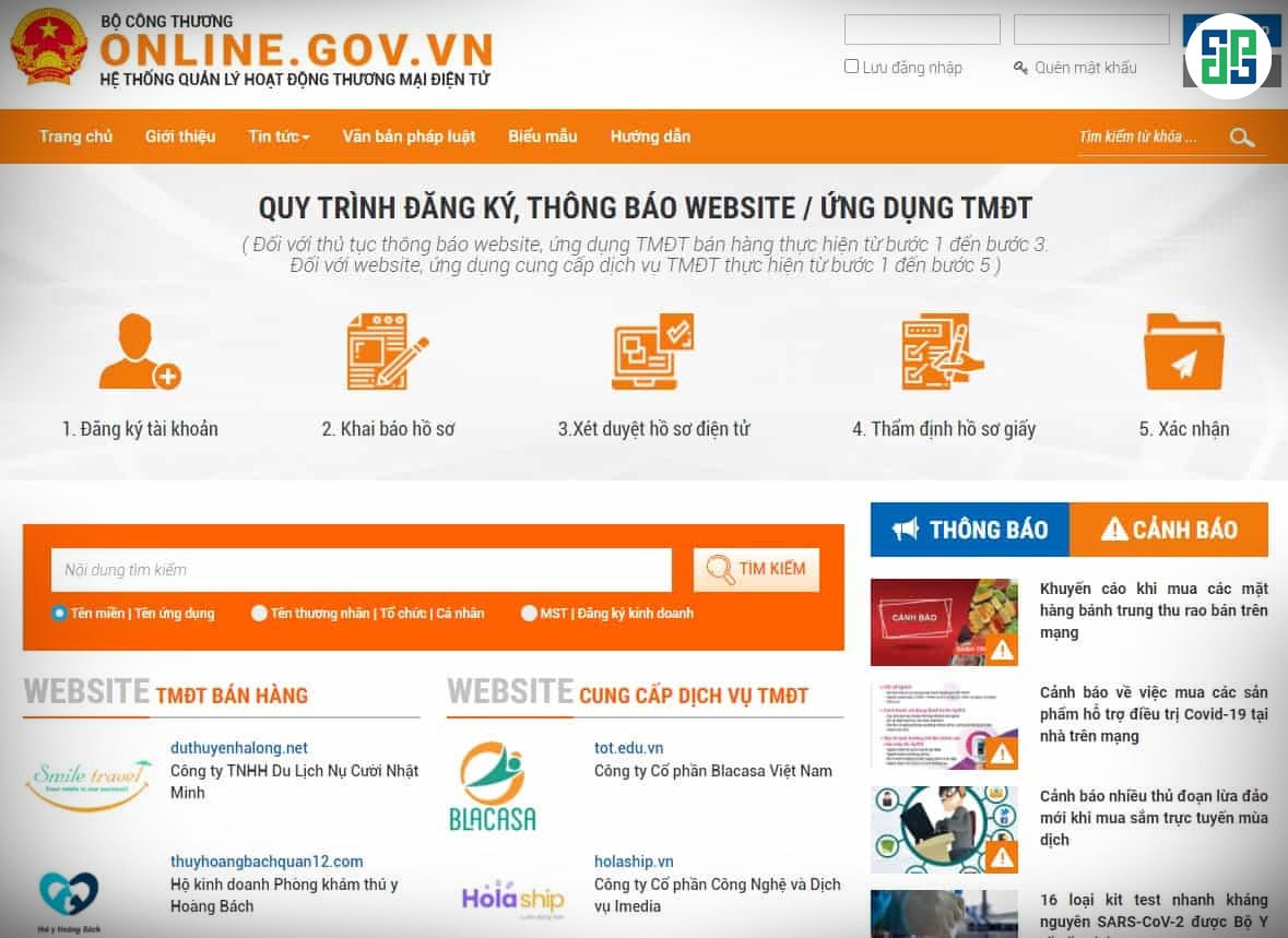 Thời Gian Đăng Ký Website Với Bộ Công Thương thời gian đăng ký website với bộ công thương
