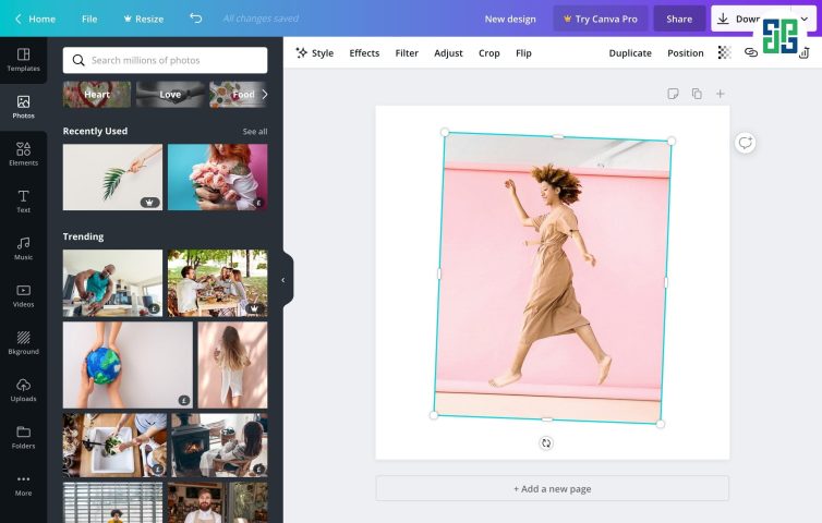 hướng dẫn sử dụng canva