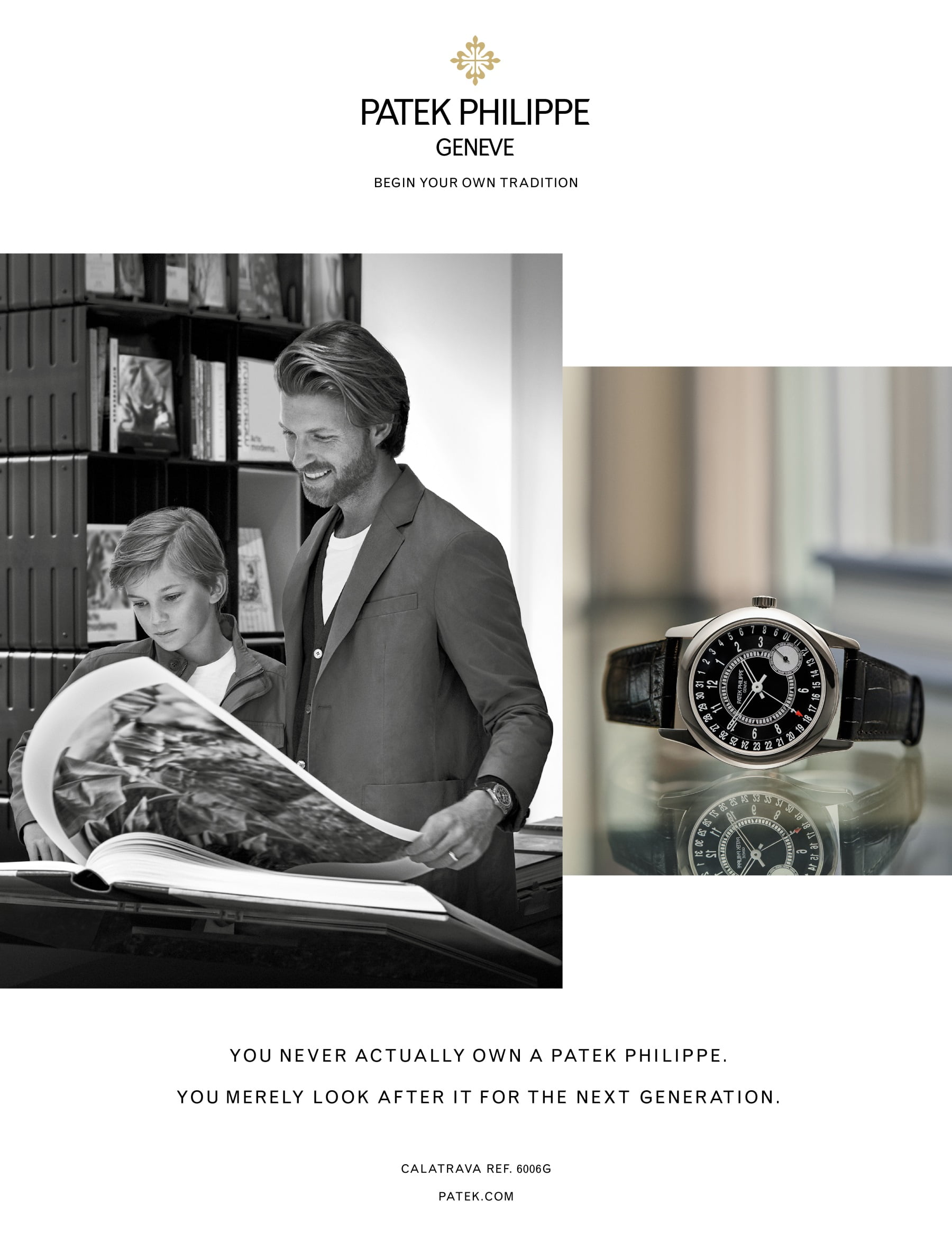 Patek Philippe with a classy Father's Day marketing campaign 