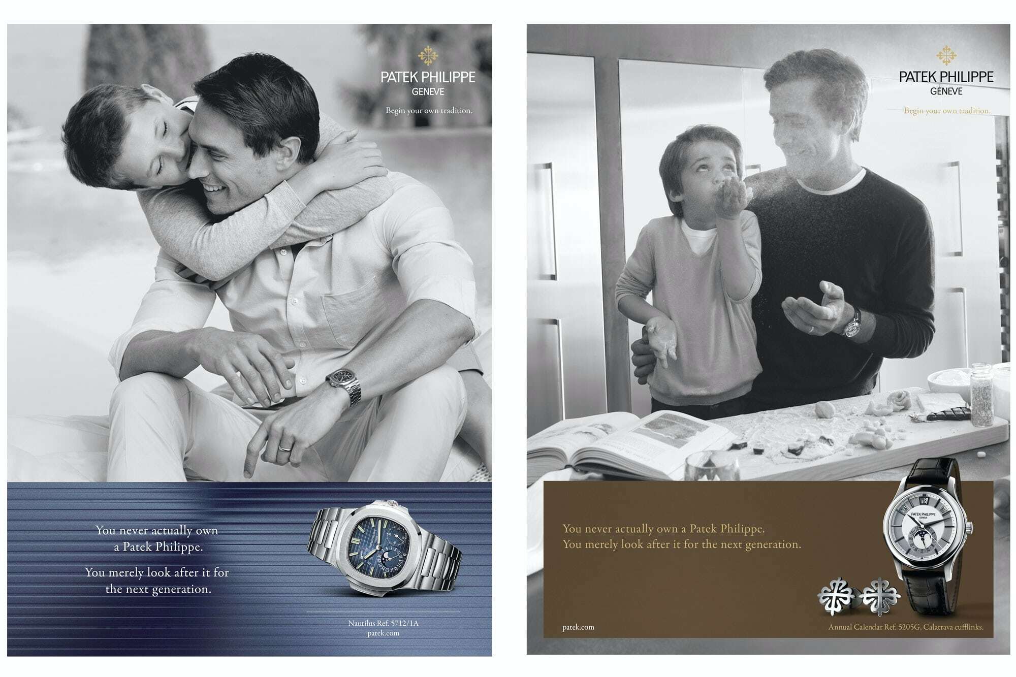 Patek Philippe with a classy Father's Day marketing campaign 