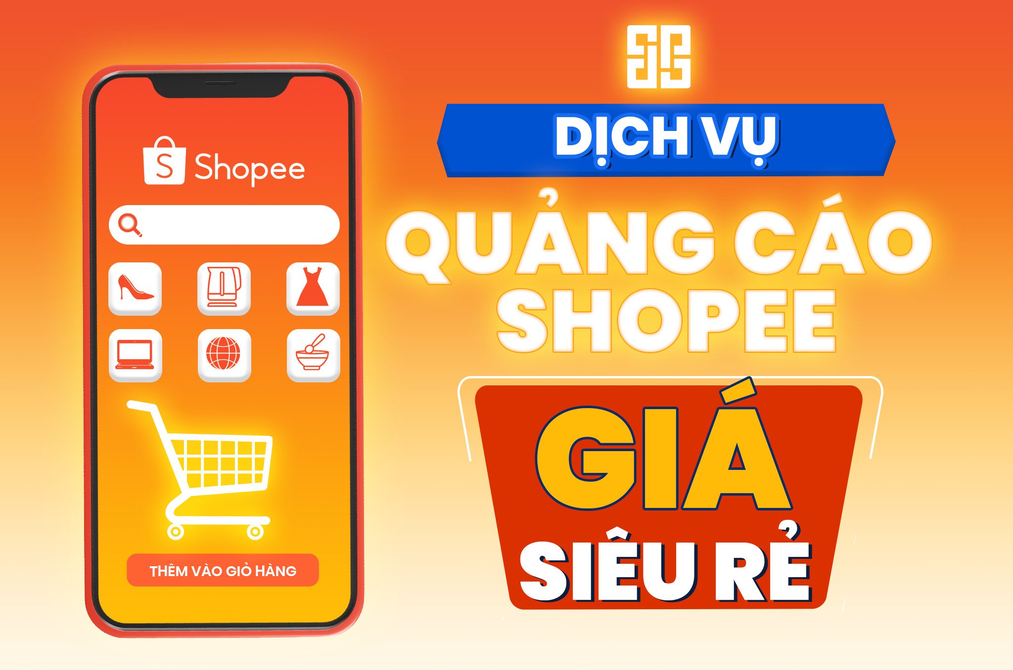 dịch vụ quảng cáo shopee