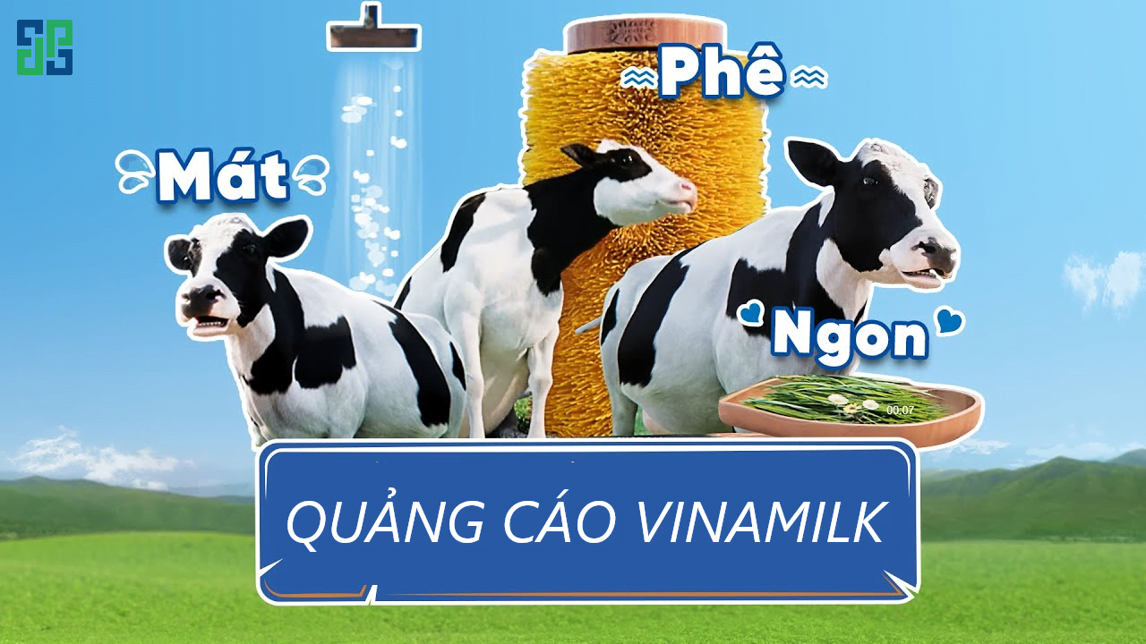 Nội dung thiết kế email marketing của Vinamilk đẹp