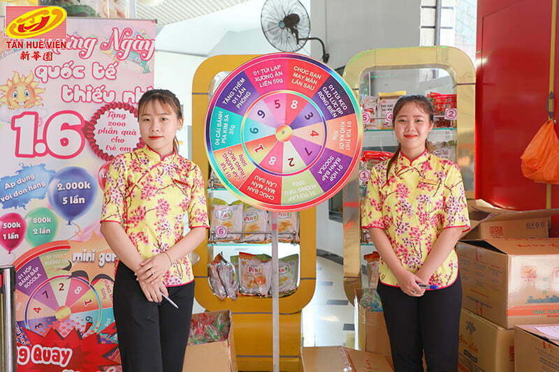 Vòng Quay May Mắn Trực Tiếp Của Tân Huê Viên Lạp xưởng Tân Huê Viên