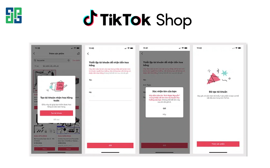 Đăng Ký Tài Khoản Nhận Hoa Hồng Tiktok Shop Affiliate Đăng ký tài khoản nhận hoa hồng TikTok Shop Affiliate
