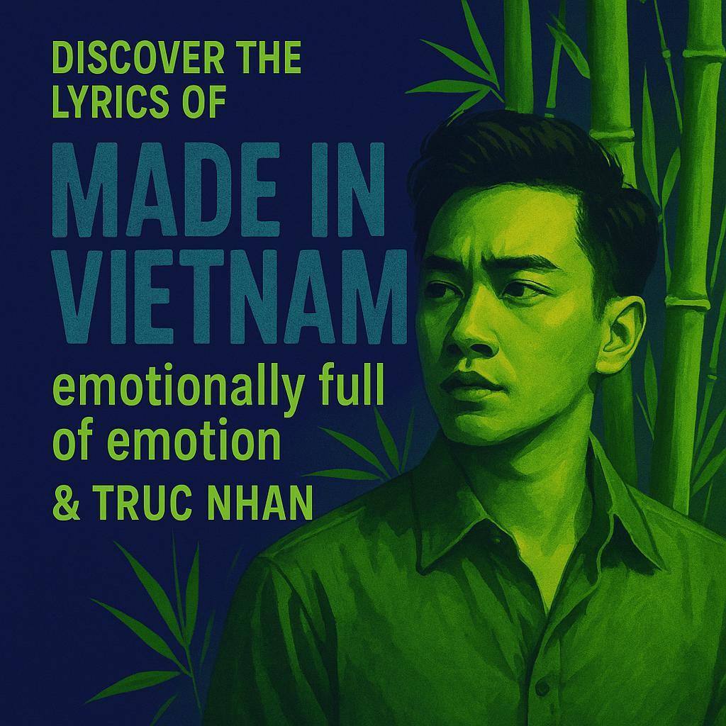 Discovering the emotional lyrics of Made in Vietnam by Phuong My Chi & Truc Nhan