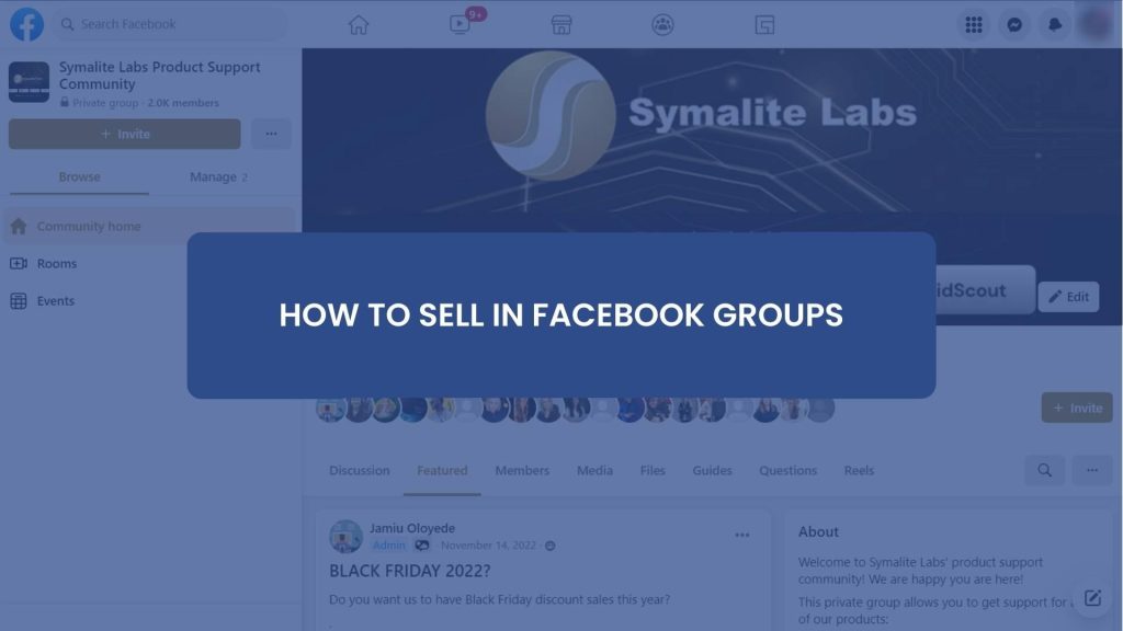 Selling Facebook groups: How to reasonably price?