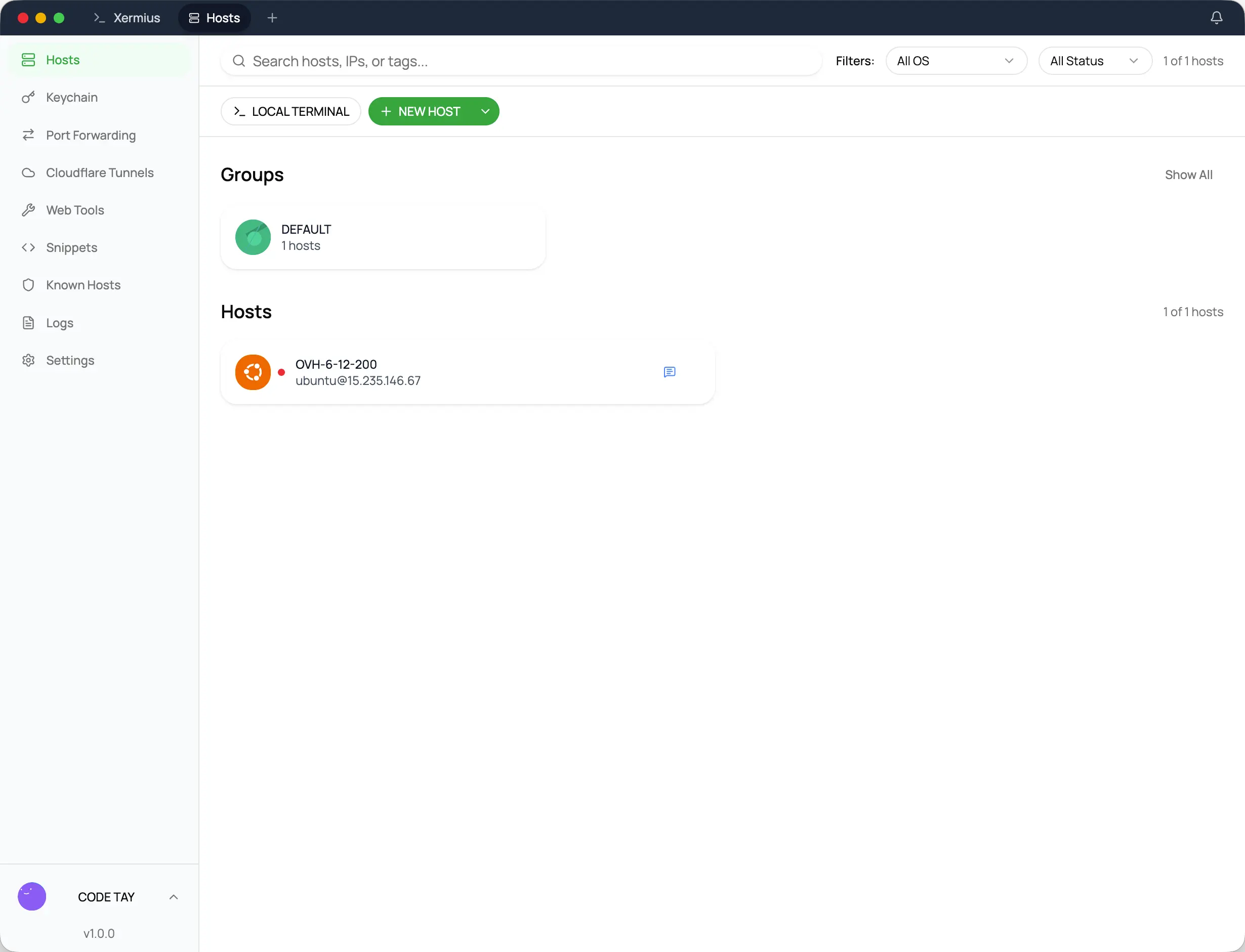 Review Xermius – Trình SSH Hiện Đại, Đẹp Mắt Và Mạnh Mẽ Cho DevOps & SysAdmin
