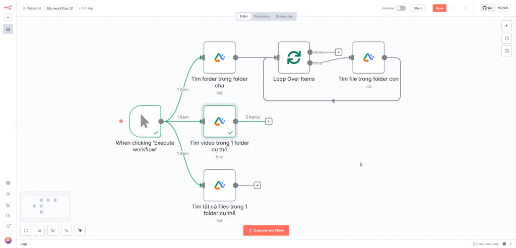 Giới Thiệu Node n8n: Shared Folder Google Drive