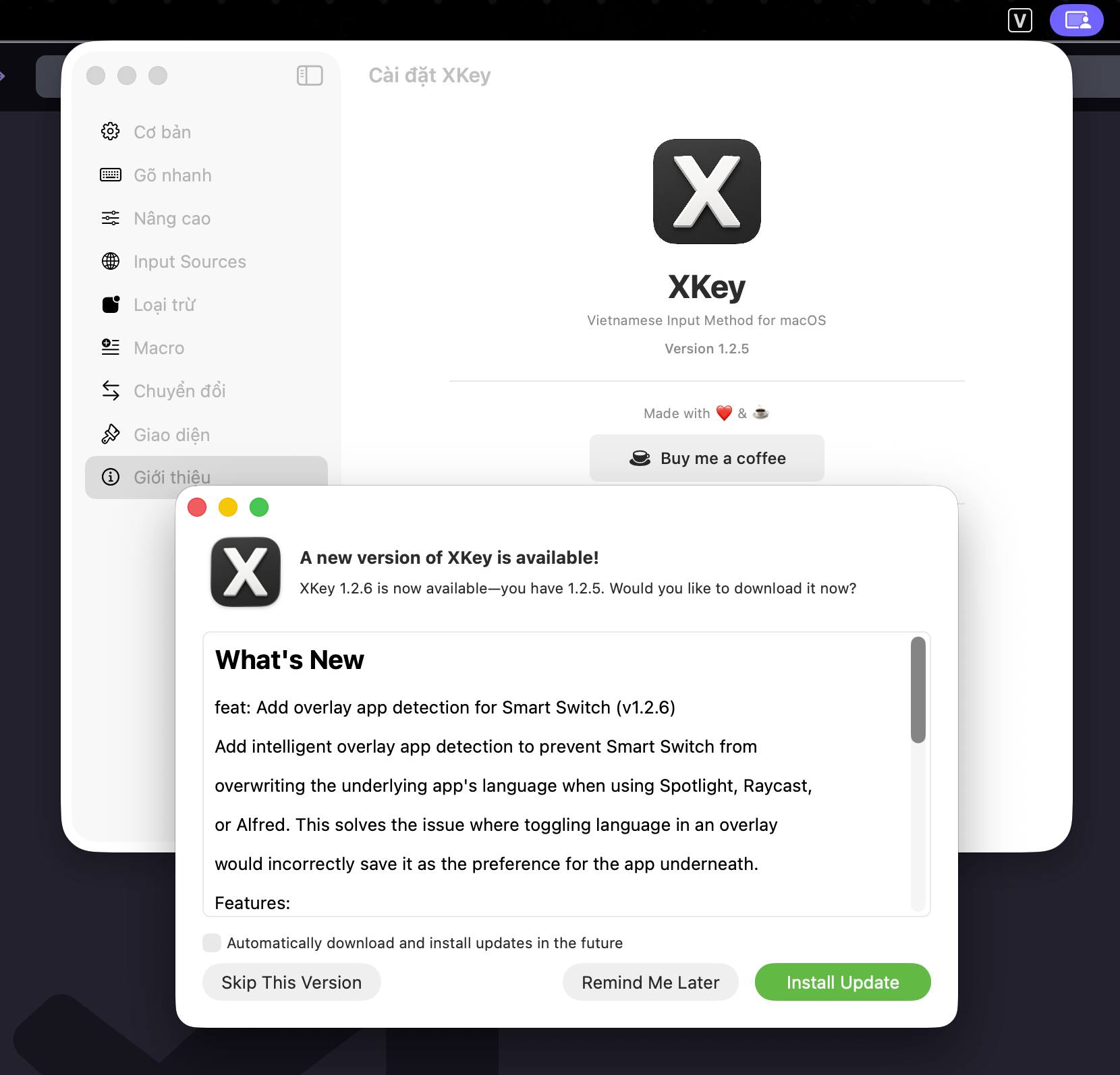 XKey – macOS 最佳越南语输入法：企业高效数字营销工具