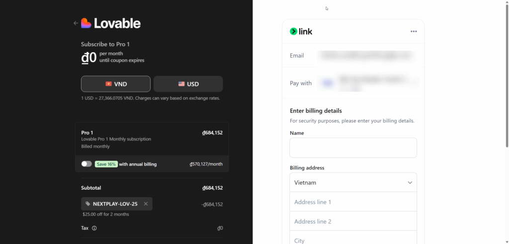 Tận dụng Lovable AI miễn phí 2 tháng: Tạo webapp marketing nhanh cho SMEs