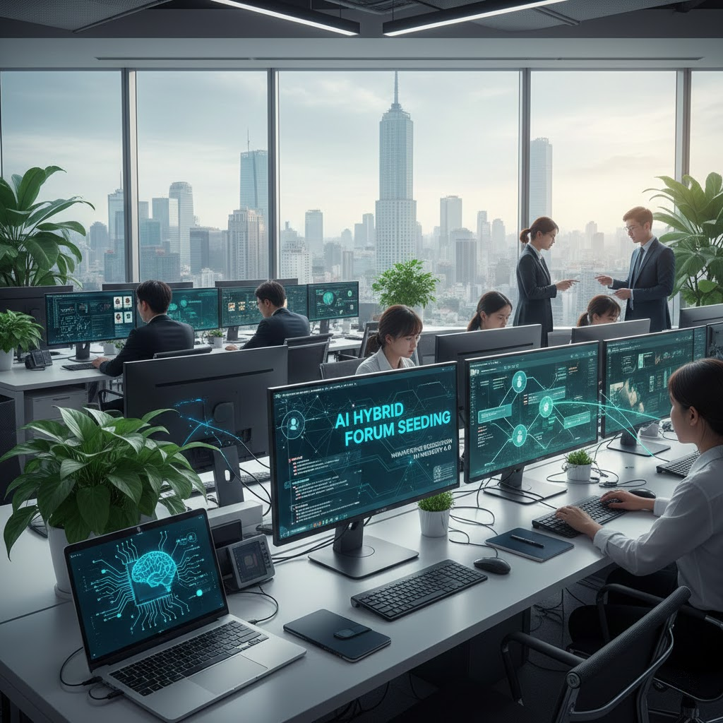 DịCh Vụ Seeding Forum 4.0: KếT HợP Ai đIềU HướNg ThảO LuậN Seeding Forum AI Hybrid