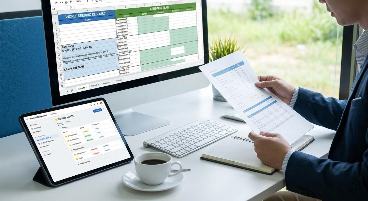 Quy Trình Seeding Shopee An Toàn &Amp; Hiệu Quả 2. Chuẩn Bị Tài Nguyên Cho Chiến Dịch Seeding Shopee