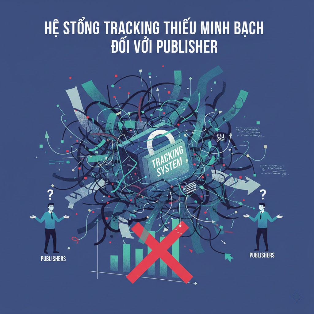 2. Hệ thống Tracking thiếu minh bạch đối với Publisher