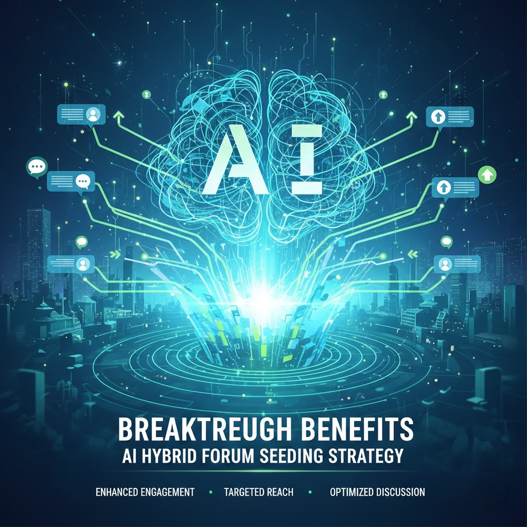 DịCh Vụ Seeding Forum 4.0: KếT HợP Ai đIềU HướNg ThảO LuậN 2. Lợi ích đột phá của chiến lược Seeding Forum AI Hybrid