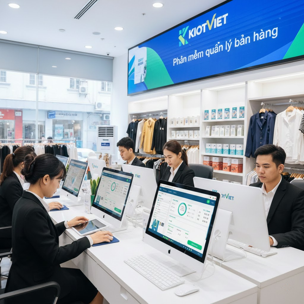 3. KiotViet - Phần mềm quản lý bán hàng phổ biến nhất