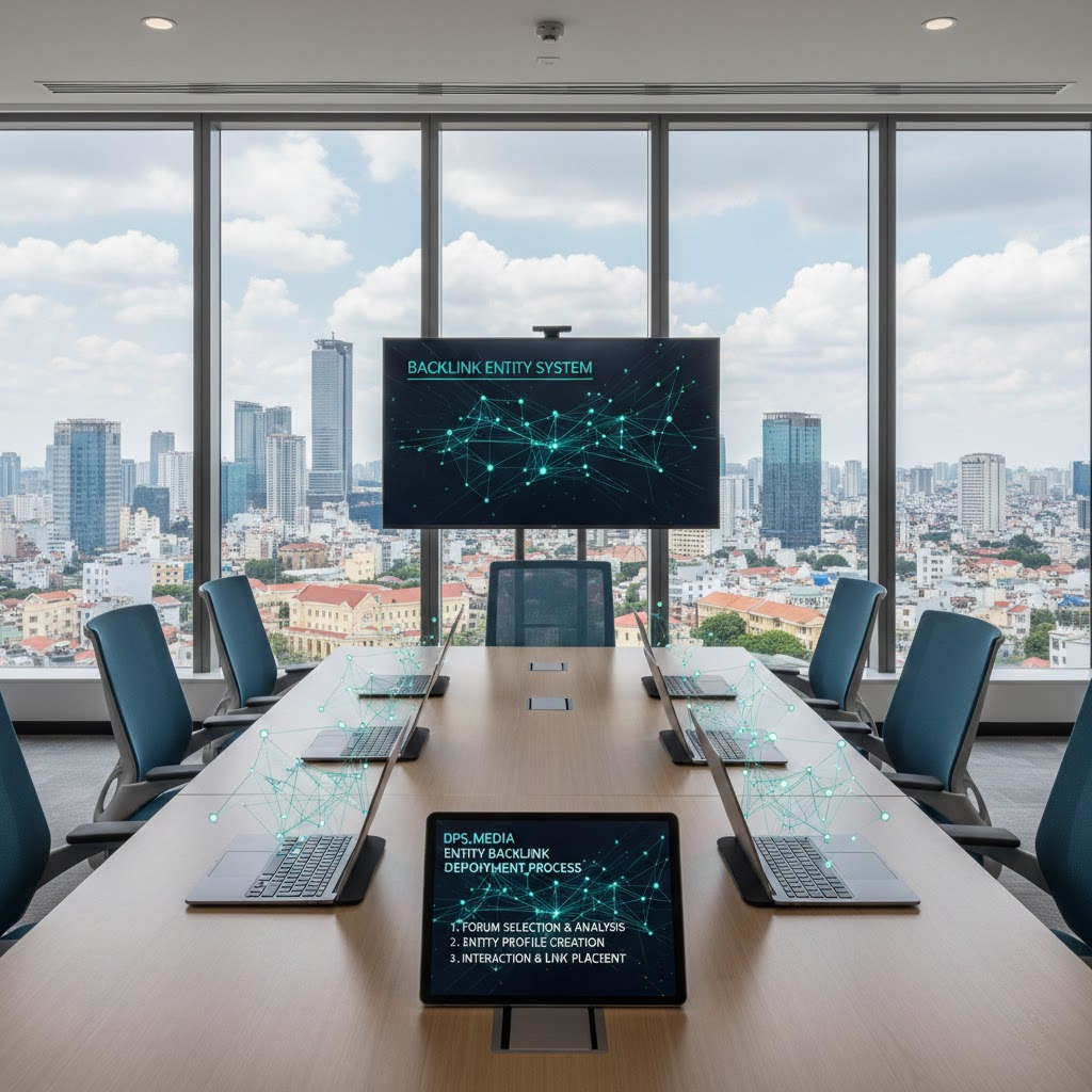 3. Quy tr&igrave;nh triển khai Backlink thực thể diễn đ&agrave;n chuẩn DPS.MEDIA