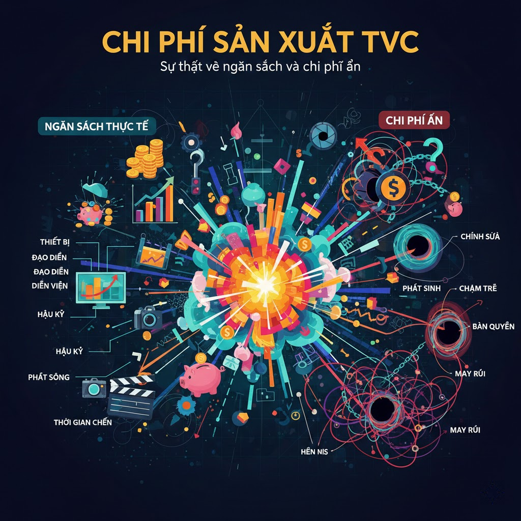 4. Chi phí sản xuất TVC: Sự thật về ngân sách và chi phí ẩn
