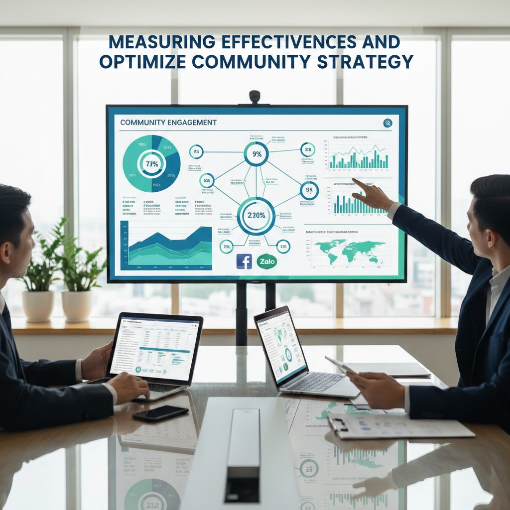 Xây Dựng Cộng Đồng (Community Marketing) Trên Facebook/Zalo: Lối Đi Riêng Cho Brand Nhỏ 5. Đo lường hiệu quả và tối ưu hóa chiến lược cộng đồng