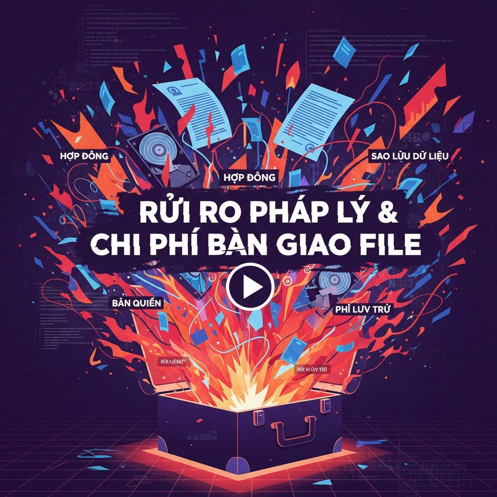 5. Rủi ro pháp lý và chi phí bàn giao file trong sản xuất video