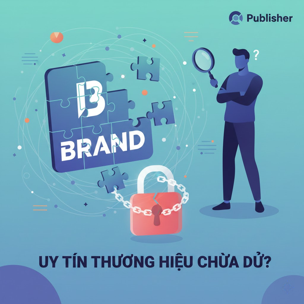 5. Thương hiệu chưa đủ uy t&iacute;n để Publisher tin tưởng