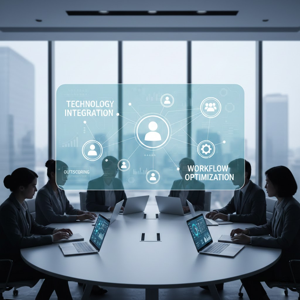 5. Ứng dụng c&ocirc;ng nghệ v&agrave; Outsource để tối ưu h&oacute;a quy tr&igrave;nh