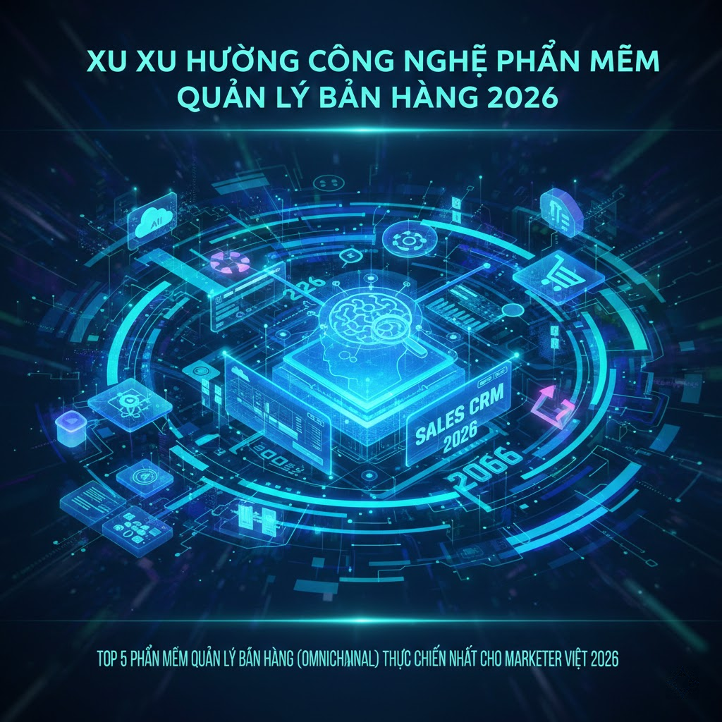 5. Xu hướng công nghệ Phần mềm quản lý bán hàng 2026