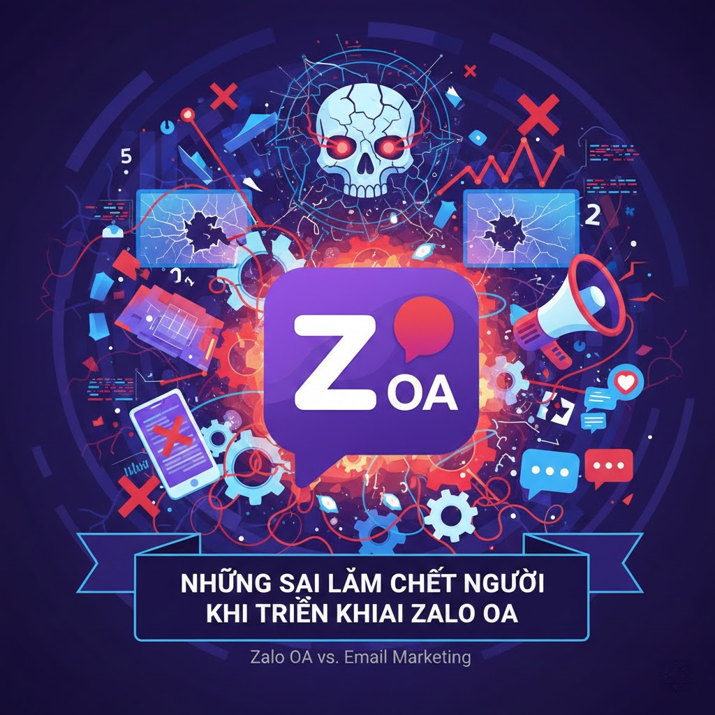 Zalo Oa Hay Email Marketing? Kênh Nào Thực Sự Mang Lại Đơn Hàng Cho Doanh Nghiệp Việt? 6. Những sai lầm chết người khi triển khai Zalo OA