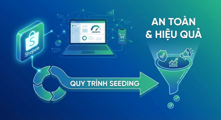 Quy Trình Seeding Shopee An Toàn & Hiệu Quả