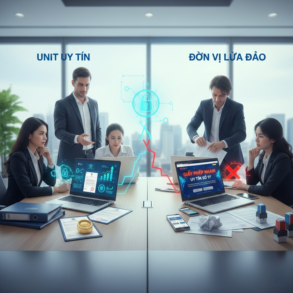 "快速办理许可证"服务的真相：如何区分信誉单位和诈骗