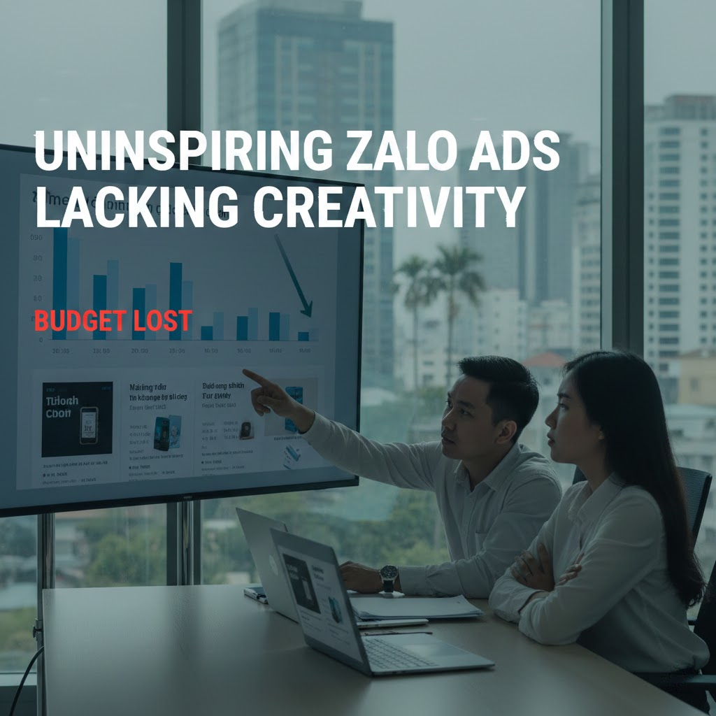 2. Nội Dung Quảng C&aacute;o Zalo Ads K&eacute;m Hấp Dẫn, Thiếu S&aacute;ng Tạo