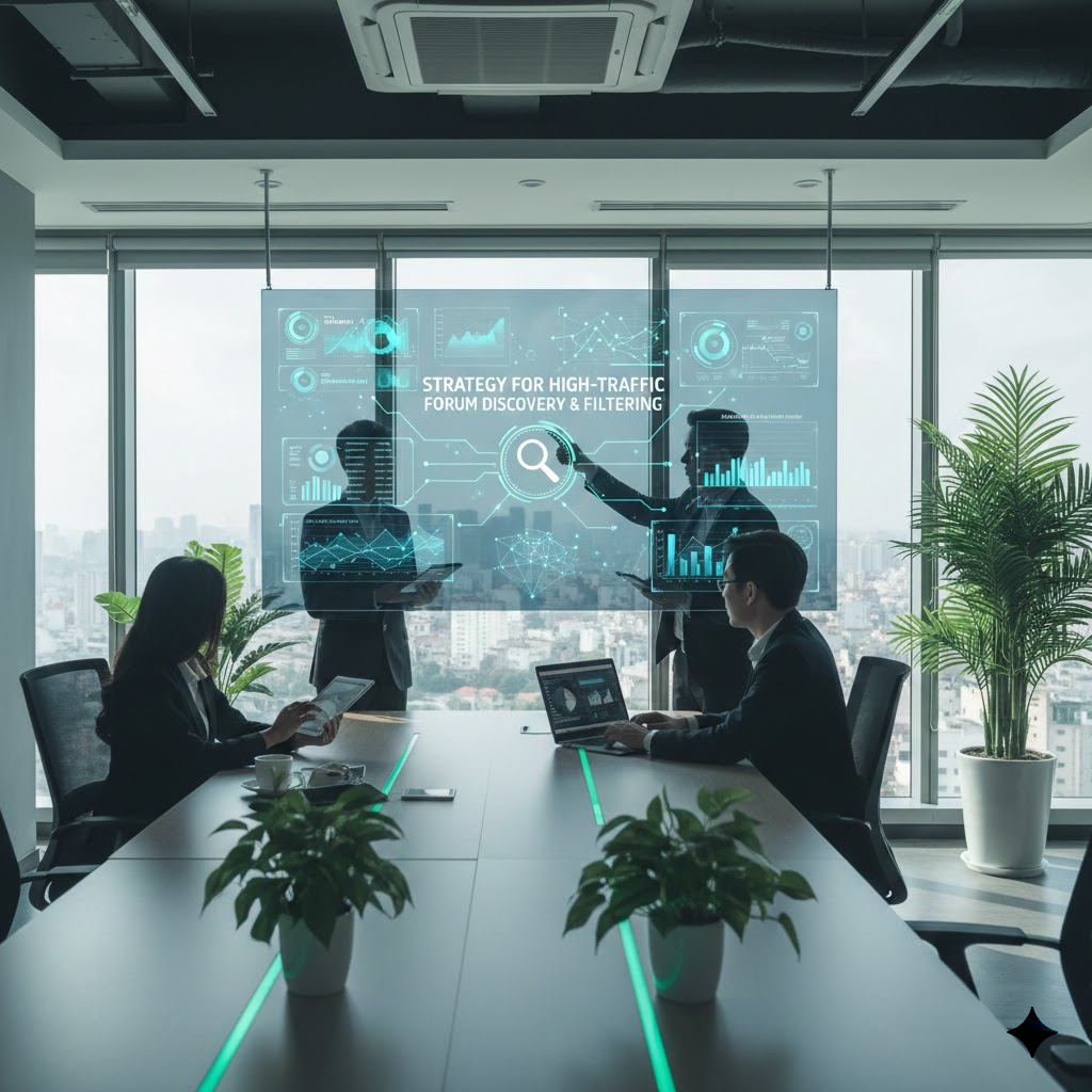 3. Chiến Lược T&igrave;m Kiếm V&agrave; Lọc Diễn đ&agrave;n High-Traffic Content