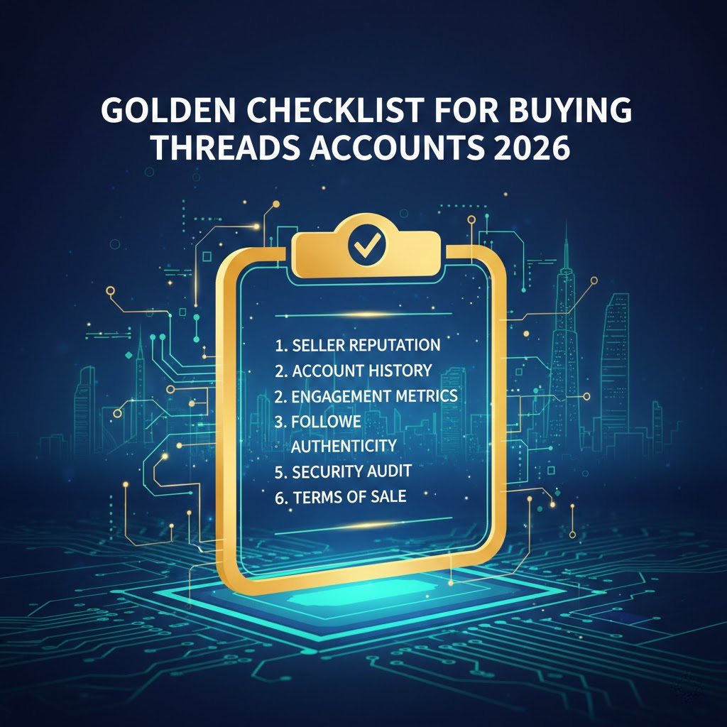 4. Checklist v&agrave;ng kiểm tra khi Mua t&agrave;i khoản Threads 2026