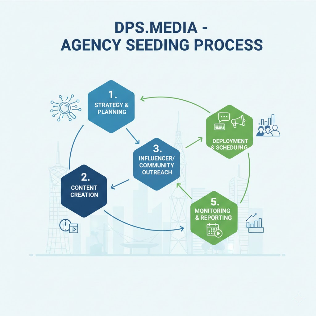 5. Quy tr&igrave;nh triển khai Seeding Threads chuẩn Agency tại DPS.MEDIA