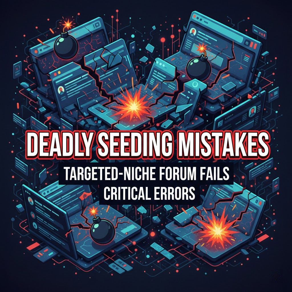 Kỹ ThuậT Seeding DiễN đÀN "Targeted-Niche": ĐÁNh đÂU TrÚNg đÓ 6. Những sai lầm chết người khi thực hiện Seeding diễn đàn Targeted-Niche