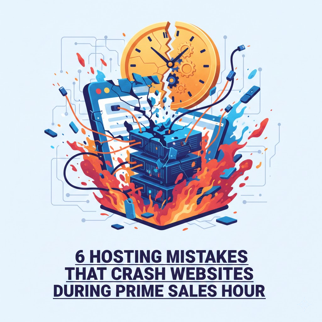 6 Sai Lầm Chọn Hosting Chí Mạng Khiến Web Sập Giờ Vàng 6 Sai Lầm Chọn Hosting Chí Mạng Khiến Web Sập Giờ Vàng