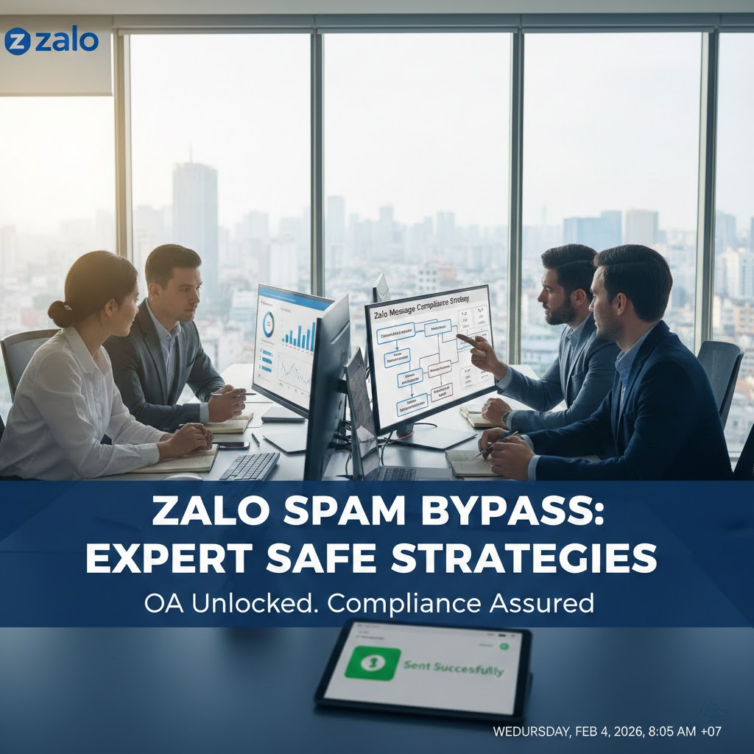 9 Bí Kíp Zalo Marketing An Toàn: Tránh Khóa OA Tuyệt Đối