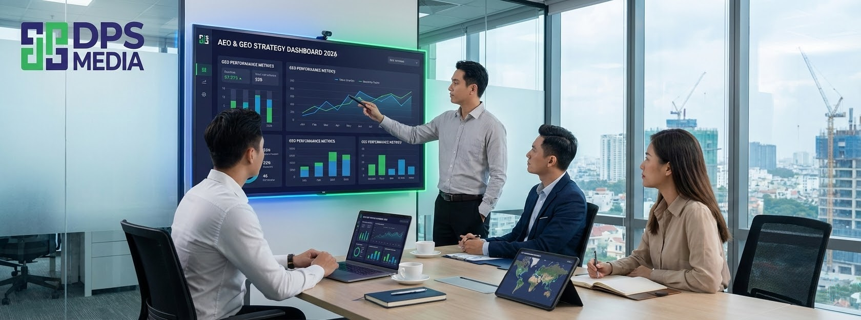 Đo lường v&agrave; điều chỉnh chiến lược AEO v&agrave; GEO trong năm 2026