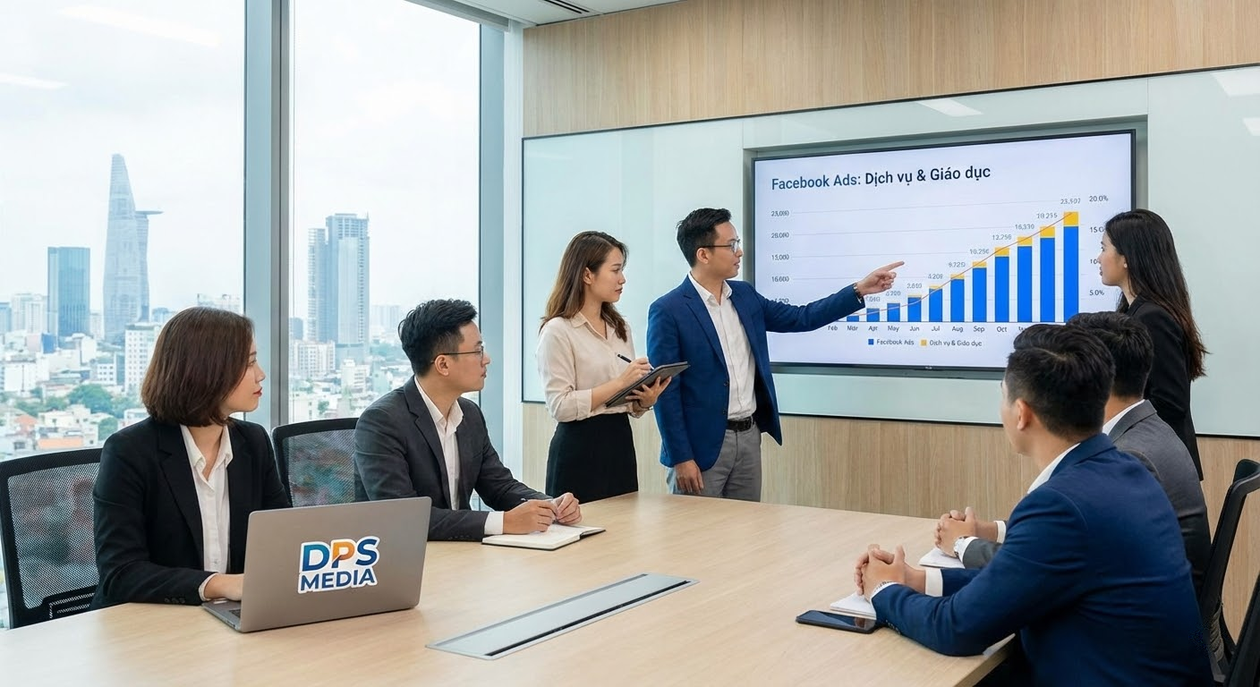 Facebook Ads cho ng&agrave;nh Dịch vụ v&agrave; Gi&aacute;o dục đ&agrave;o tạo