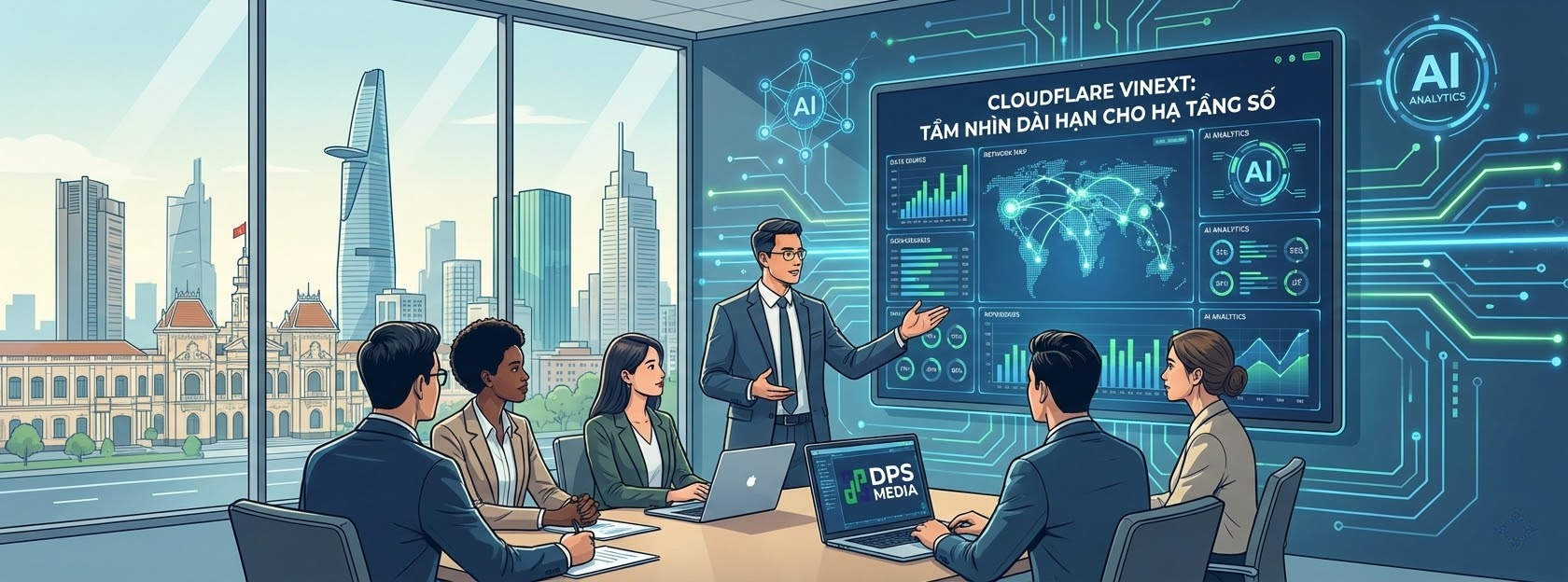 Giải ph&aacute;p Cloudflare Vinext: Tầm nh&igrave;n d&agrave;i hạn cho hạ tầng số