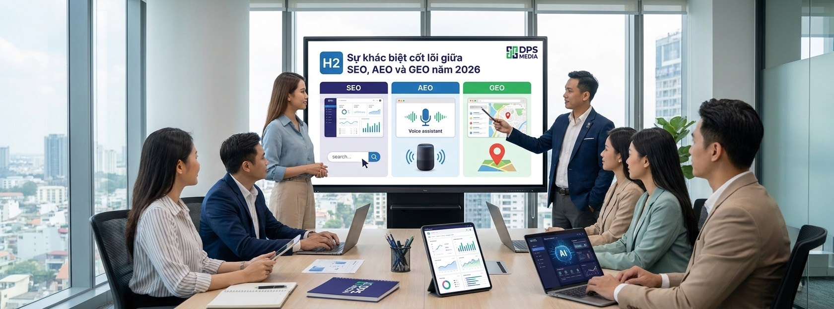 AEO v&agrave; GEO năm 2026