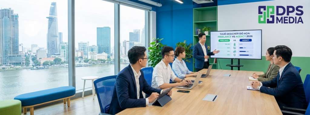 10 Bí Quyết Thuê Thiết kế đồ họa: Freelance hay Agency 2026?