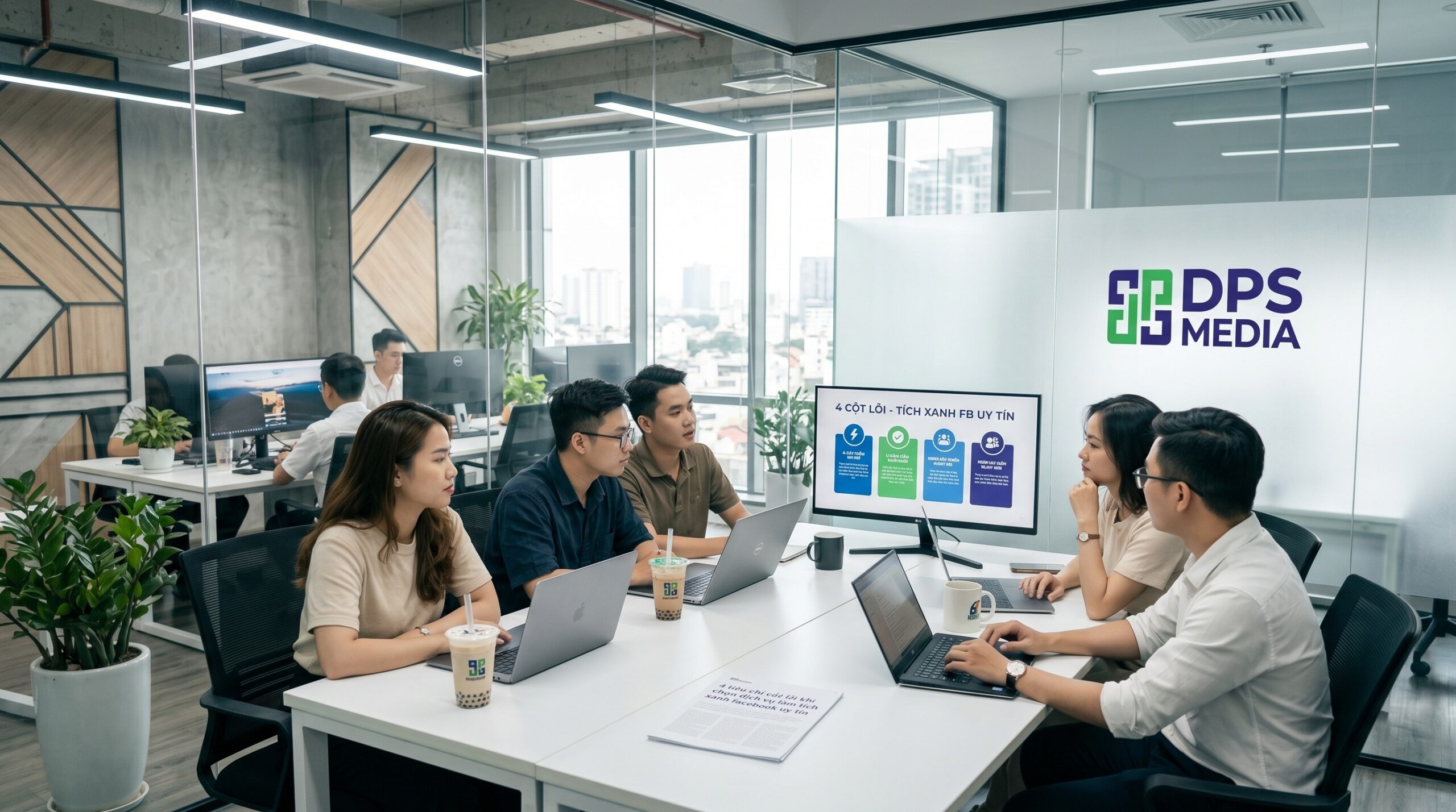 4 tiêu chí cốt lõi khi chọn dịch vụ làm tích xanh facebook uy tín