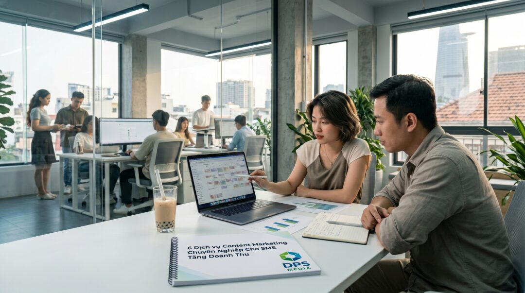 6 Dịch vụ Content Marketing Chuyên Nghiệp Cho SME Tăng Doanh Thu