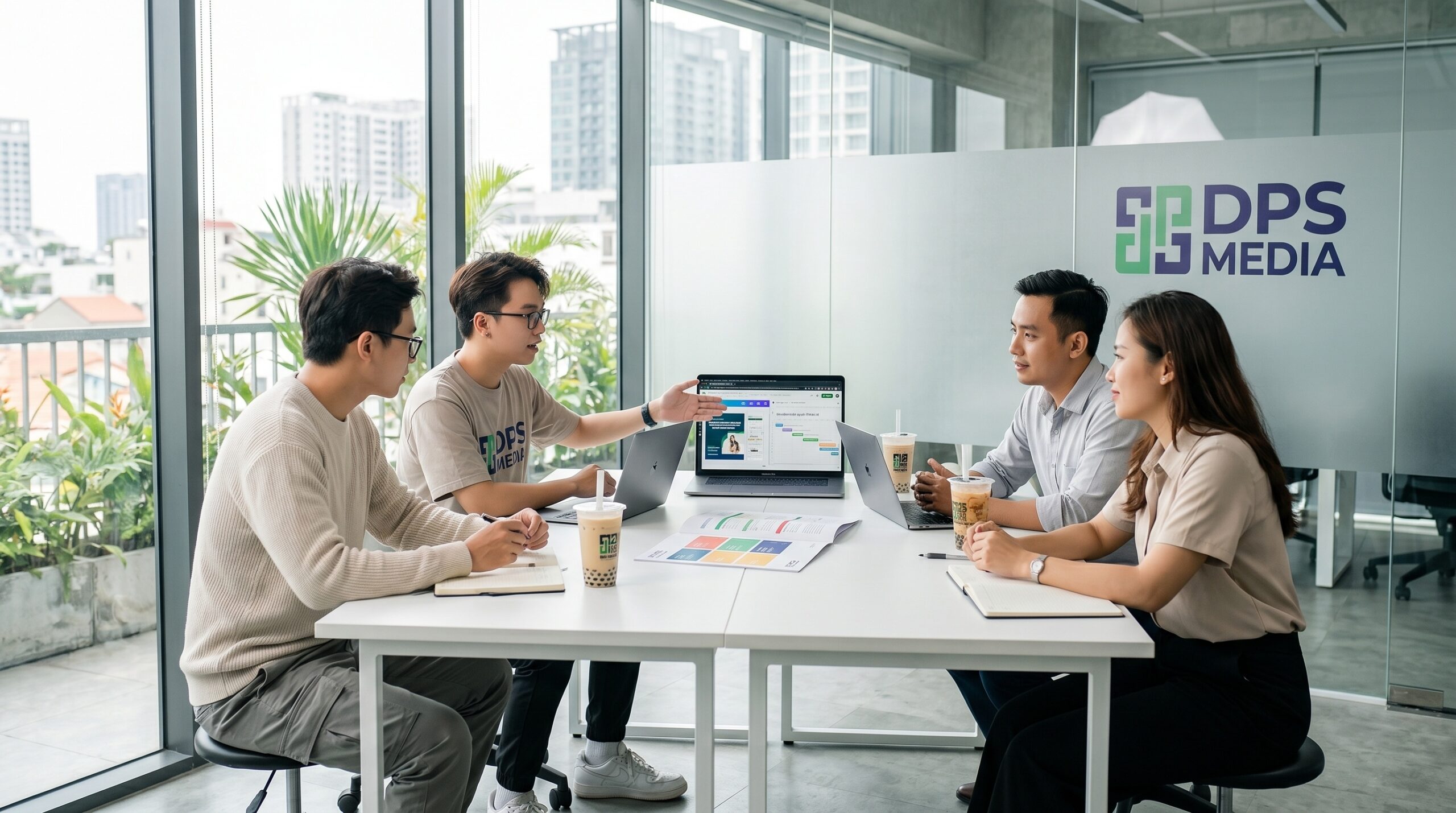 Quy trình phối hợp mượt mà giữa doanh nghiệp và đơn vị thiết kế